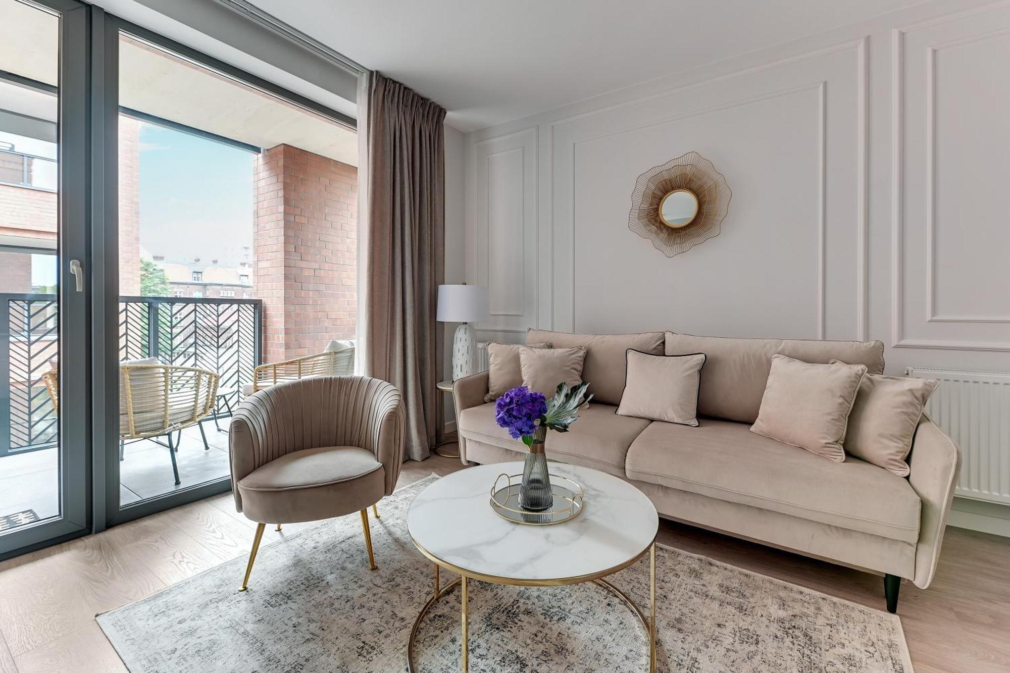 Scala City Center Magic Apartments With Parking By Lion Apartments グダニスク エクステリア 写真